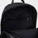 Women's backpack made of artificial leather with lightning, black color