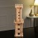 The designer wooden "Tower", 213 details, an array of beech