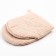 Kitchen set "Strips" apron 60x70cm, tack 20x20cm, mittens 12x15cm, beige color, 50%p/e, 50%HL