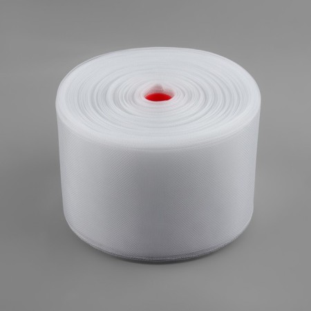 Curtain tape, organza, 10 cm, 50 ± 1 m, transparent color-4