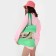 Bag Women's Beach Tropical Vibes, 50x35x11 cm, green color