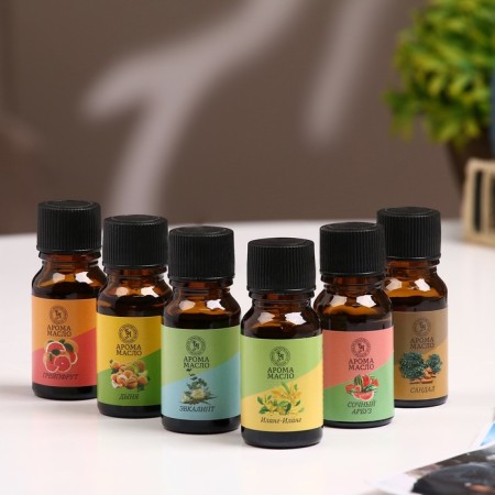 Aromaticoma, set (6 in 1), 10 ml "Wealth of aroma" No. 4
