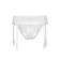 Erotic set Erolata Deborah: a belt for stockings and panties, white (46-48)