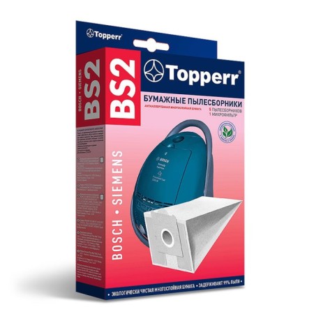Topperr BS 2 Paper Vacurances for vacuum cleaners