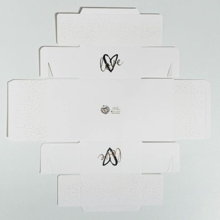 Box for confectionery with PVC lid Love, 11.5 x 11.5 x 6 cm-3