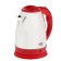Electric kettle Homestar HS-1028, metal, 1.8 l, 1500 watts, silver-red
