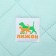 Single for animals reusable, 70 x 60 cm, mint
