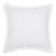 Pillowcase "Morgan", size 70x70 cm, white color