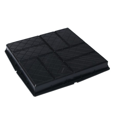 Form for the paving slabs "Plate. 8 bricks ”, 40 × 40 × 5 cm, F13004, 1 pc.-2