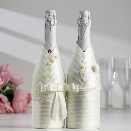 Jewelry for champagne "Mirel", Ivory-4