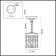 Kordi lamp, e27 100W, brown color