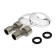 Mixer for the Bath "Soyuzkran" 553-065, single-leaf, shower set, pouring 350, zinc, chrome