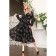 Female dress, size 46, black color