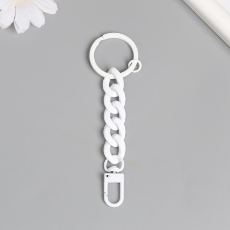 Trick Plastic "Carabin" chain "white 10x3 cm