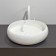 Comforty 114 liner shell, round, white color