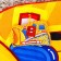 Game rug for children "Transport", 90x60x0.5 cm, species mix, crush me