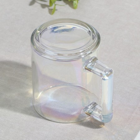 Rainbow mug, glass, 250 ml-3