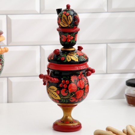 Souvenir "Samovar", Khokhloma-3