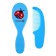 Baby comb + massage hair brush, from 0 months, blue color, mixture