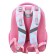 School backpack Erich Krause Ergoline 15l, 39 x 28 x 14 cm, ergonomic back, Pastel Princess 56780