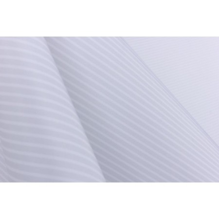 Bacchetta Verga bathroom curtains, 240 x 200 cm, white color-5