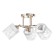 Octava chandelier 3x60W E27 gold