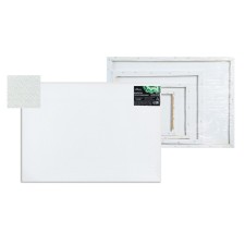 УЦЕНКА Набор холстов на подрамнике, 4 штуки, хлопок 100%, размер (24×30, 30×40, 40×50, 50×70 см), акриловый грунт, среднезернистый, 380 г/м²
