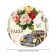The tablecloth “Love Paris”, round, oxford, elastic band, size 120x120 cm, diameter 75-100 cm