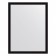 EvoForm mirror in a baguette frame, 20 mm, 33x43 cm, black color