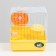The cage for rodents "Pigzon", 23 x 17 x 26 cm, enamel, yellow