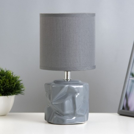 Hell lamp "Amanda" E14 40W gray 13x13x26.5 cm Risalux