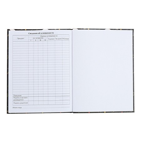 Universal diary for grades 1-11, "fox", solid cover 7BC, glossy lamination, 40 sheets-9