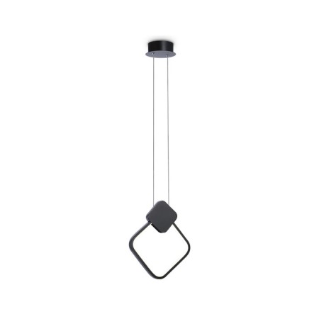 LED LED LED suspension Ambrella Light, Linetech, FL5256, LED, 11 W, 825LUM, 4200K, Black Color Black