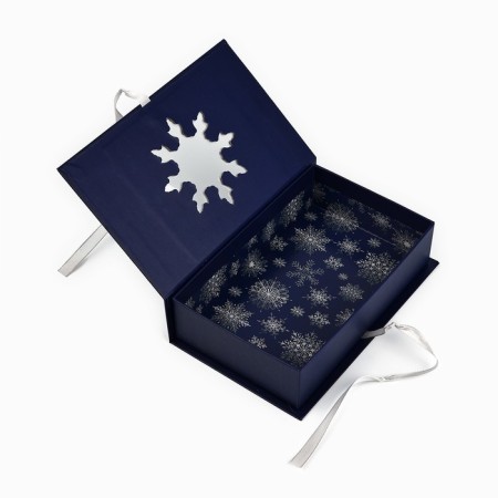 Box - Kniga "Snowflake", 20 x 12.5 x 5 cm, New Year-2