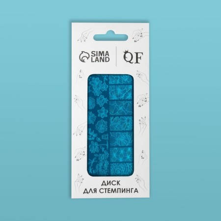Stamping disk Metal "Summer Vibe", 12 × 6 cm-4