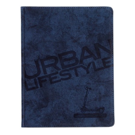 Universal diary for grades 1-11, 48 Urban sheets, artificial leather cover, pancake embossing, dark blue
