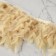 Tesma with feathers turkey, 13-17 cm, 5 ± 0.5 m, cream color