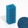 Rectangular sponge for filter No. 1, coarse, 4 x 4.5 x 11 cm, blue