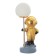 Cosmonaut's table lamp LED USB white-gold 14x10.5x31.5 cm Risalux