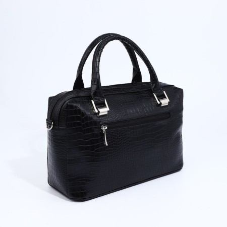Olivi-sakvoyzh bag on lightning, a long belt, black color-1