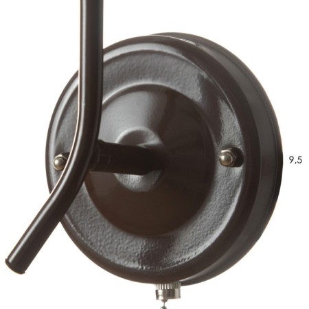 Bra "Online" (CIL.) 1x15W E27 Model: BR 02075 Wenge 10.5x15x27cm-4