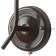 Bra "Online" (CIL.) 1x15W E27 Model: BR 02075 Wenge 10.5x15x27cm