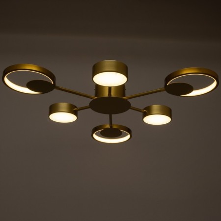 Causteen with PDU 2301/6GD LED 120W 3000-6000K gold 75x75x8 cm Bayerlux-4