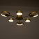 Causteen with PDU 2301/6GD LED 120W 3000-6000K gold 75x75x8 cm Bayerlux