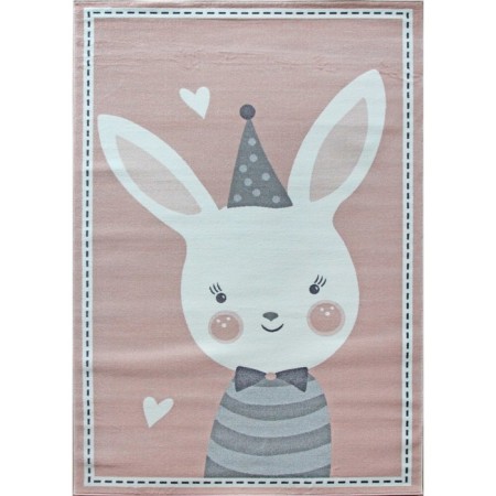 Rectangular carpet Merinos Sofit, size 120x180 cm, color Light Pink