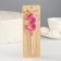 Candle in the cake on the skewer "Fine", the number "3", 5 cm, pink