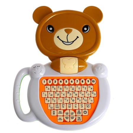 Training computer "Bear", sound, color brown-4