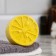 Bombing for the bath "Half of the orange", yellow, 60 grams "Dobroparov"