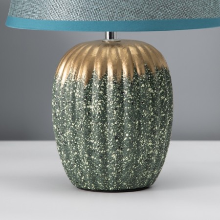 Table lamp "Nick" 1he14 40w is green 22x22x32cm-5