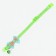 A collar with a bow "style", 33 x 1 cm, green